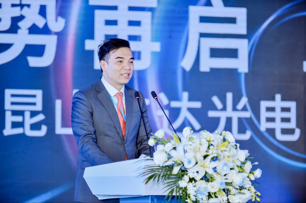 88BIFA执行长暨总经理柯富仁于启用仪式致词